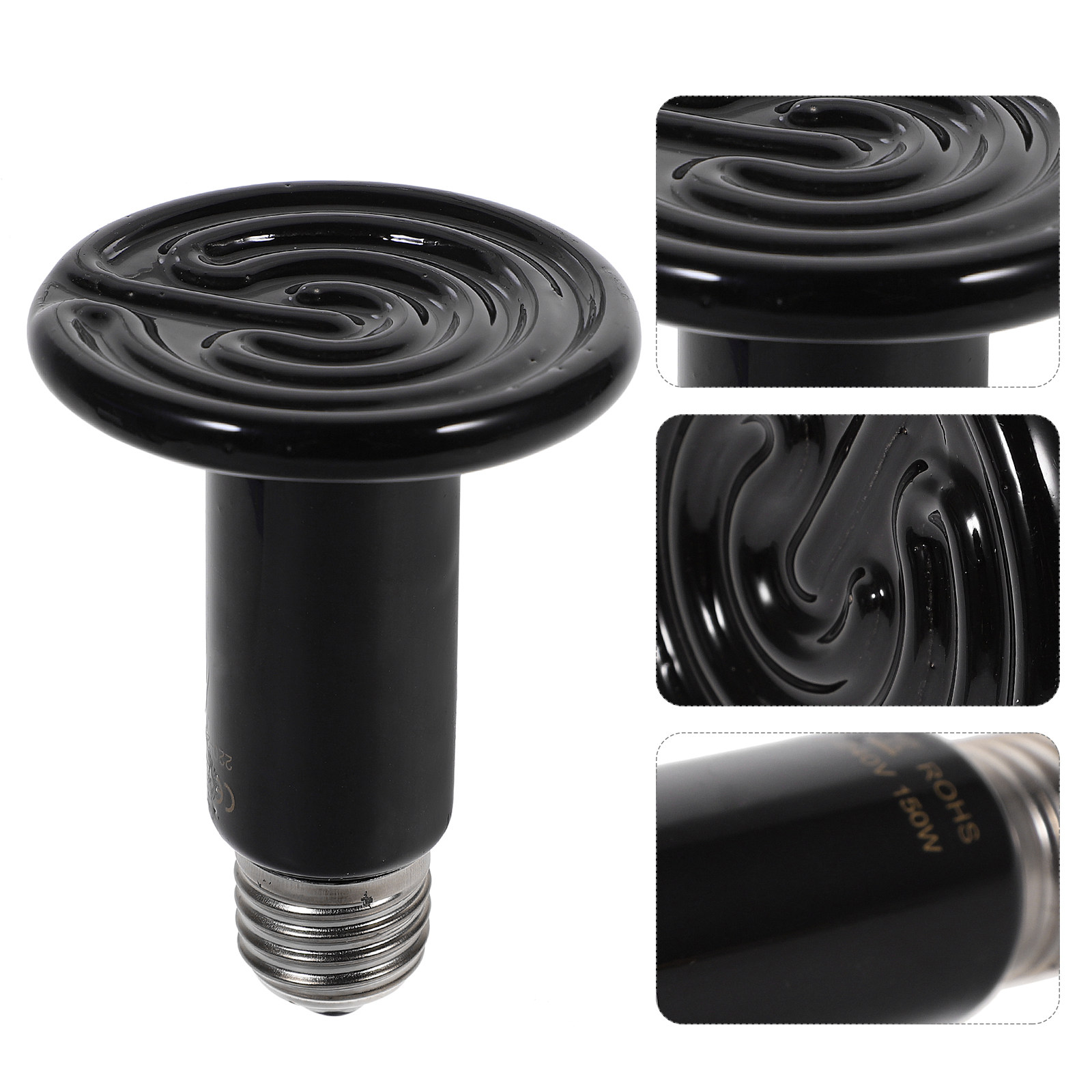 1PC Ceramic Infrared Bulb Rept - Ceramic Heat Emitter 评论和价格