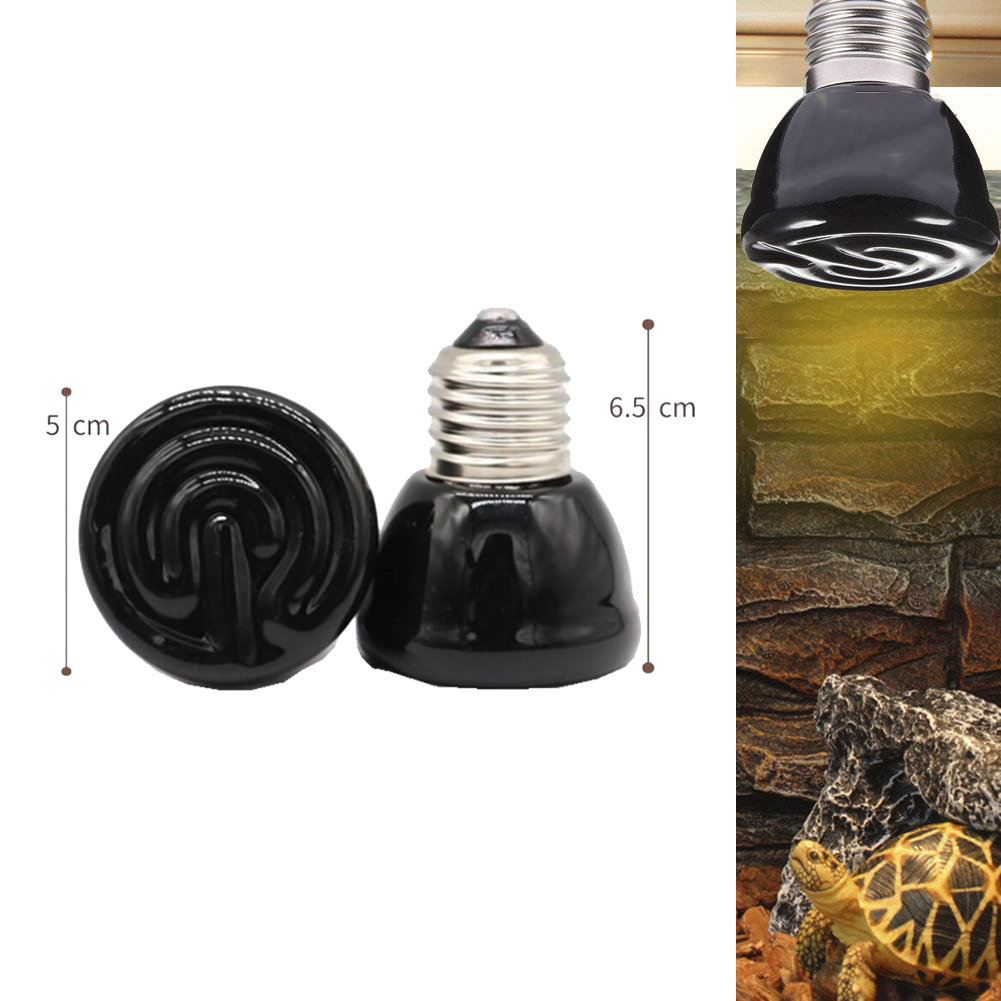 50W 75W 100W E27 Pet turtles R - Ceramic Heat Emitter 评论和价格