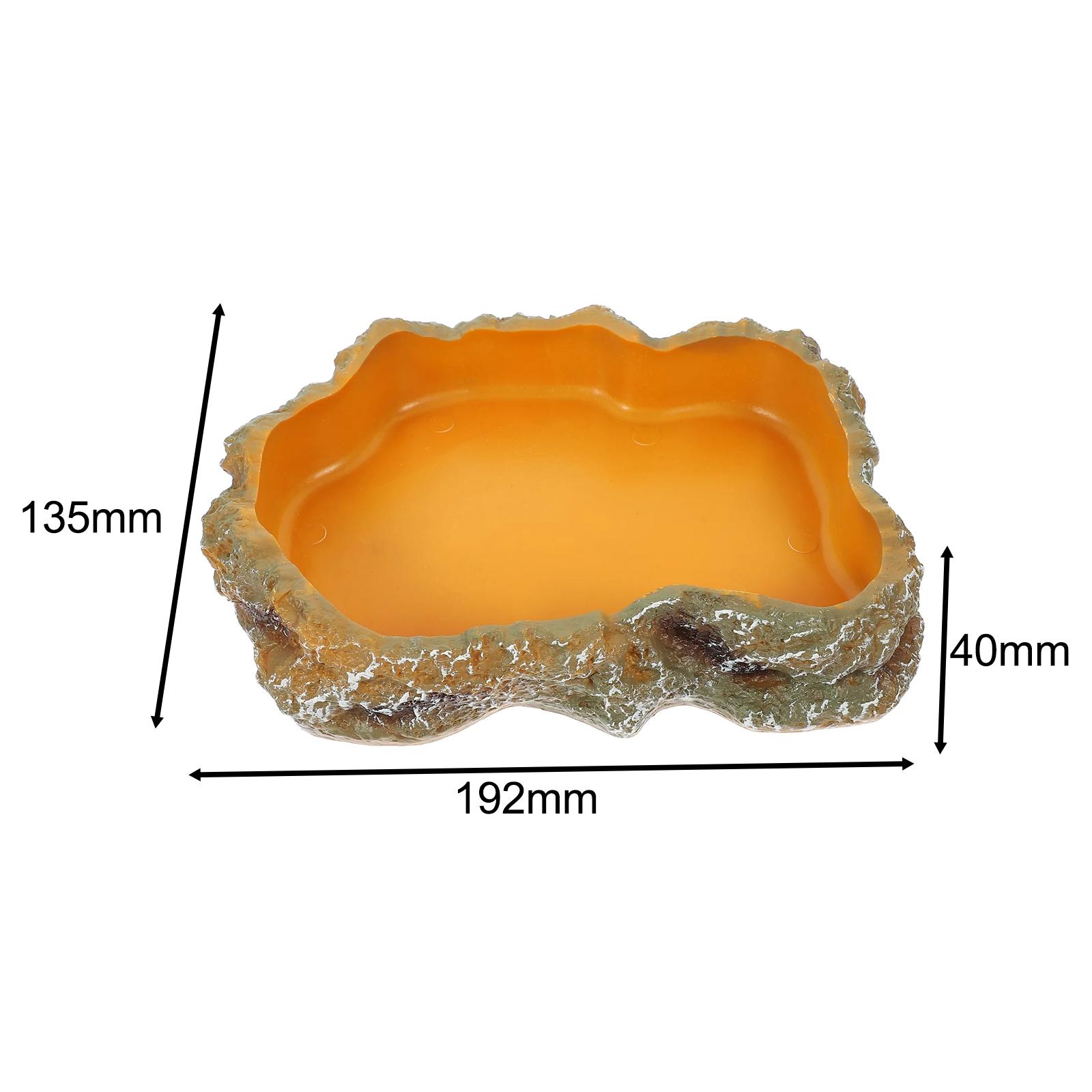 Reptile Tank Accessories Resin - Water Dish Reptile 评论和价格