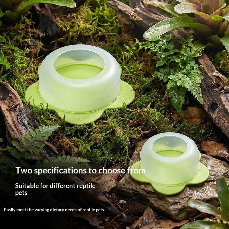 1Pc ABS Reptile Feeding Dish A - Water Dish Reptile 评论和价格