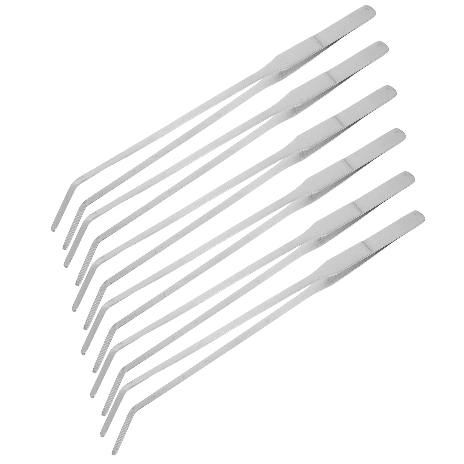 6Pcs Extra Long Stainless Stee - Feeding Tong Stainless 评论和价格